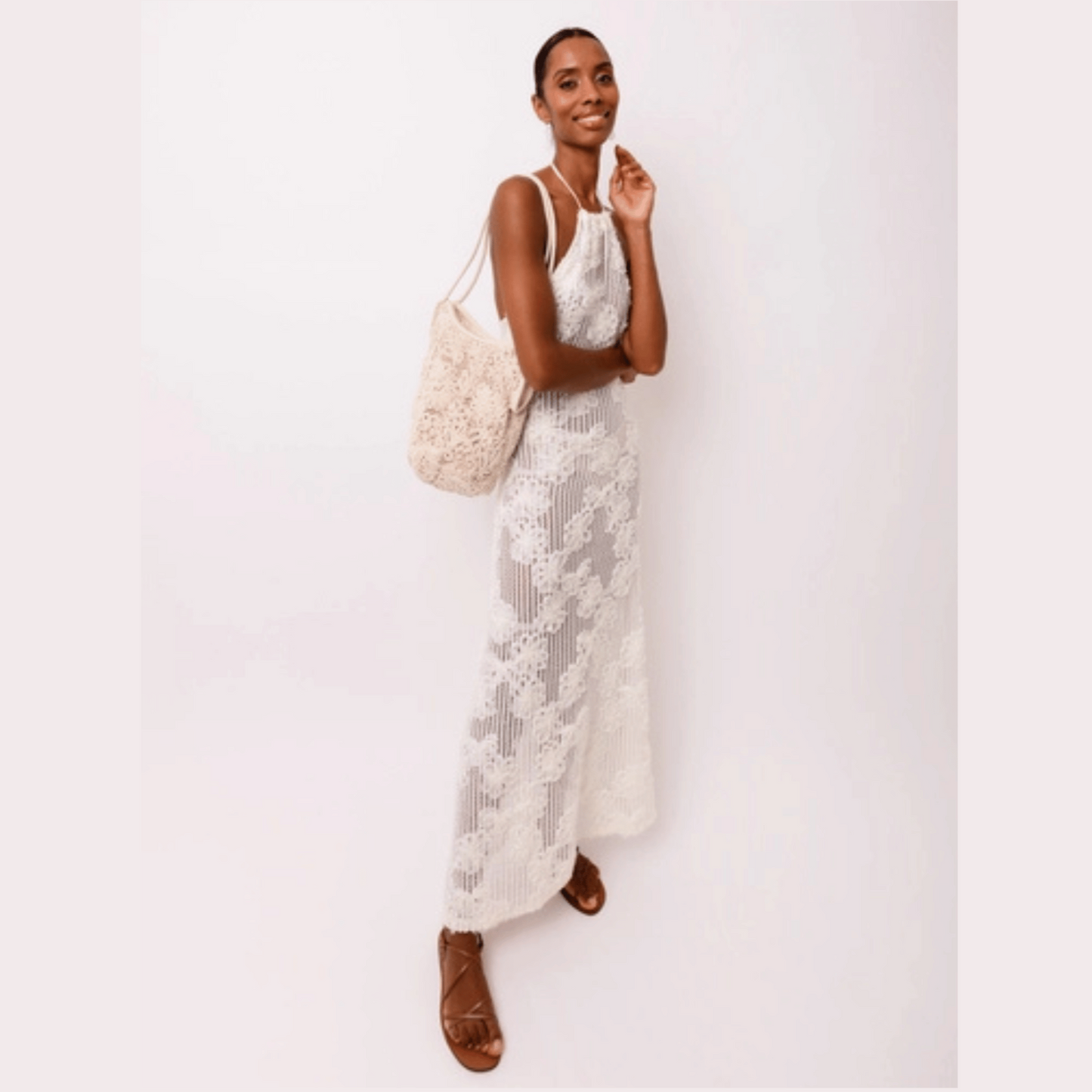 Sea You Later Crochet Maxi
